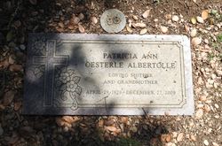 Patricia Ann “Pat” <I>Oesterle</I> Albertolle 