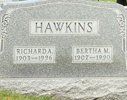 Bertha M <I>Keck</I> Hawkins 