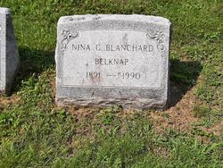 Nina Grace <I>Blanchard</I> Belknap 