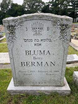 Bluma “Betty” Berman 
