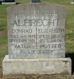 Anna Elisabeth <I>Derr</I> Albrecht 