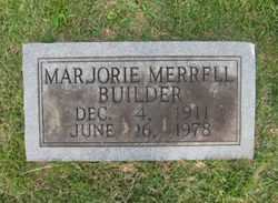 Marjorie <I>Merrell</I> Builder 
