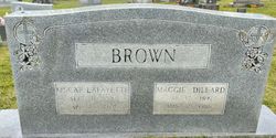 Sarah Margaret “Maggie” <I>Dillard</I> Brown 