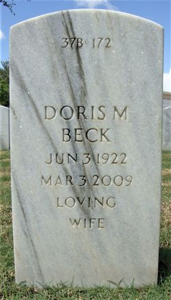 Doris Maxine <I>Baker Jackson</I> Beck 