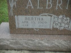 Bertha Elisabeth <I>Stucky</I> Albright 