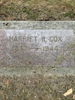 Harriet Rebecca <I>Caldwell</I> Cox 