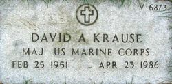 Maj David Allen Krause 