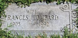 Frances <I>Garritano</I> Lombard 