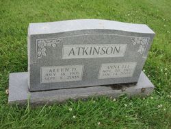 Anna Lee <I>Esterline</I> Atkinson 