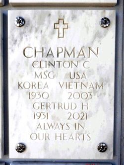 Clinton C Chapman 