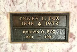 Evelyn <I>Pierce</I> Fox 