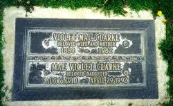 Violet Mae <I>Schafer</I> Clarke 