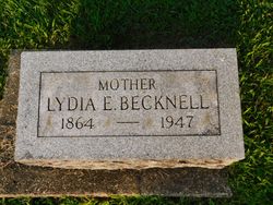 Lydia Ellen <I>Bowen</I> Becknell 