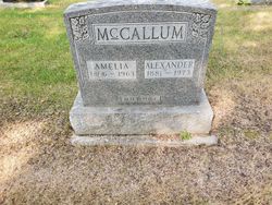 Amelia Alvina <I>McCallum</I> McCallum 