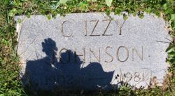 C. Izzy Johnson 