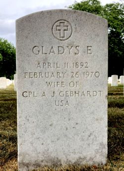 Gladys Moraine <I>Ellis</I> Gebhardt 