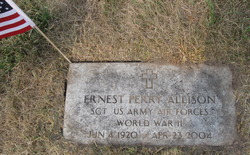 SGT Ernest Perry Allison 