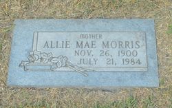 Allie Mae <I>Moseley</I> Morris 