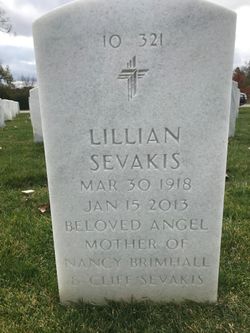 Lillian C. <I>Trapp</I> Sevakis 