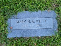 Mary H.A. <I>Witty</I> Ross 