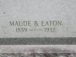 Maude <I>Butterfield</I> Eaton 