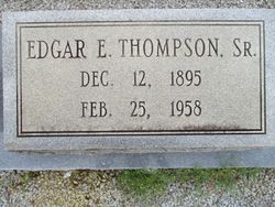 Edgar Eugene Thompson Sr.