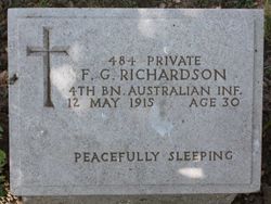 Private Francis Gordon Richardson 