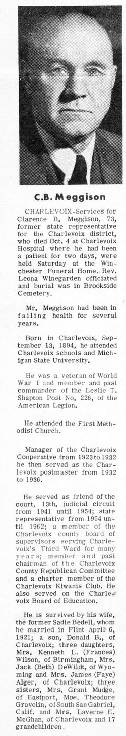 Clarence Buell Meggison 