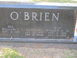 William Anthony “Billy” O'Brien Jr.
