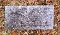 Mrs Mamie L. <I>House</I> Bush 