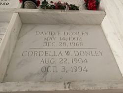 Cordella W. Donley 