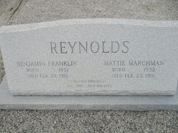 Mattie <I>Marchman</I> Reynolds 