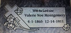 Valerie <I>Noe</I> Montgomery 