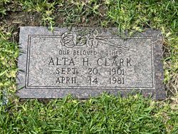 Alta <I>Hall</I> Clark 