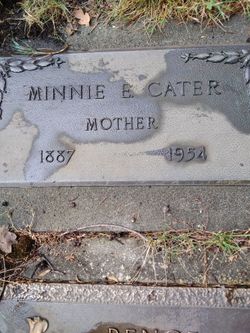 Minnie Esther <I>Smith</I> Cater 