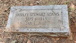 Shirley Ann <I>Stewart</I> Adams 