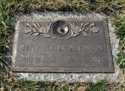 Betty Lou <I>Foster</I> Atkinson 