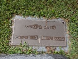 Louise <I>Ambrose</I> Allen 
