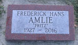 Frederick Hans “Fritz” Amlie 