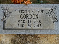 Christen S <I>Hope</I> Gordon 
