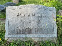 Mary <I>Mountain</I> Burress 