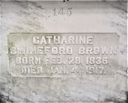 Catherine S. <I>Swineford</I> Brown 