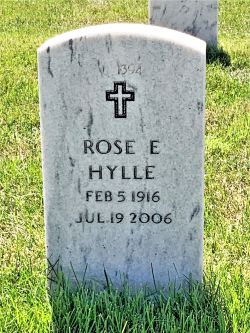 Rose E. <I>Nelson</I> Hylle 