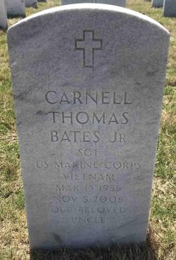Sgt Carnell Thomas Bates Jr.