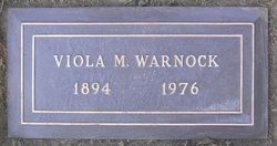 Viola May <I>McLain</I> Warnock 