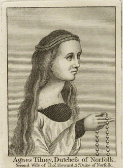 Agnes “Duchess of Norfolk” <I>Tylney</I> Howard 