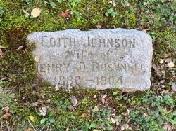Edith F <I>Johnson</I> Bushnell 
