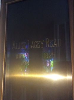 Alice Lacey Read 