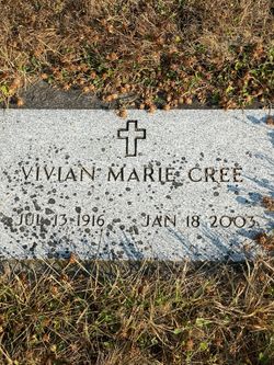 Vivian Marie <I>Erickson</I> Cree 