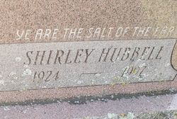 Shirley Frances <I>Hubbell</I> Anderson 